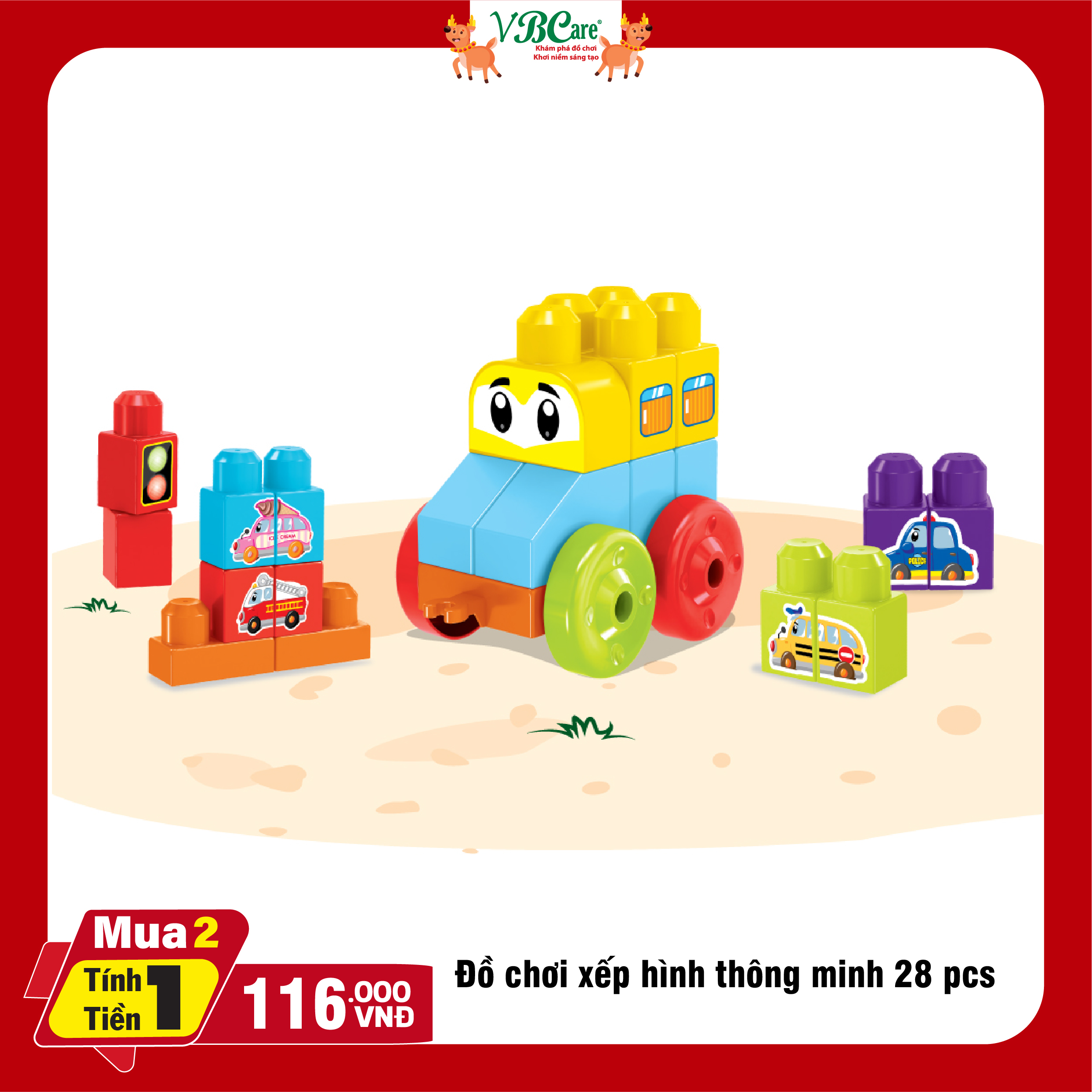 mua 2 tính tiền 1