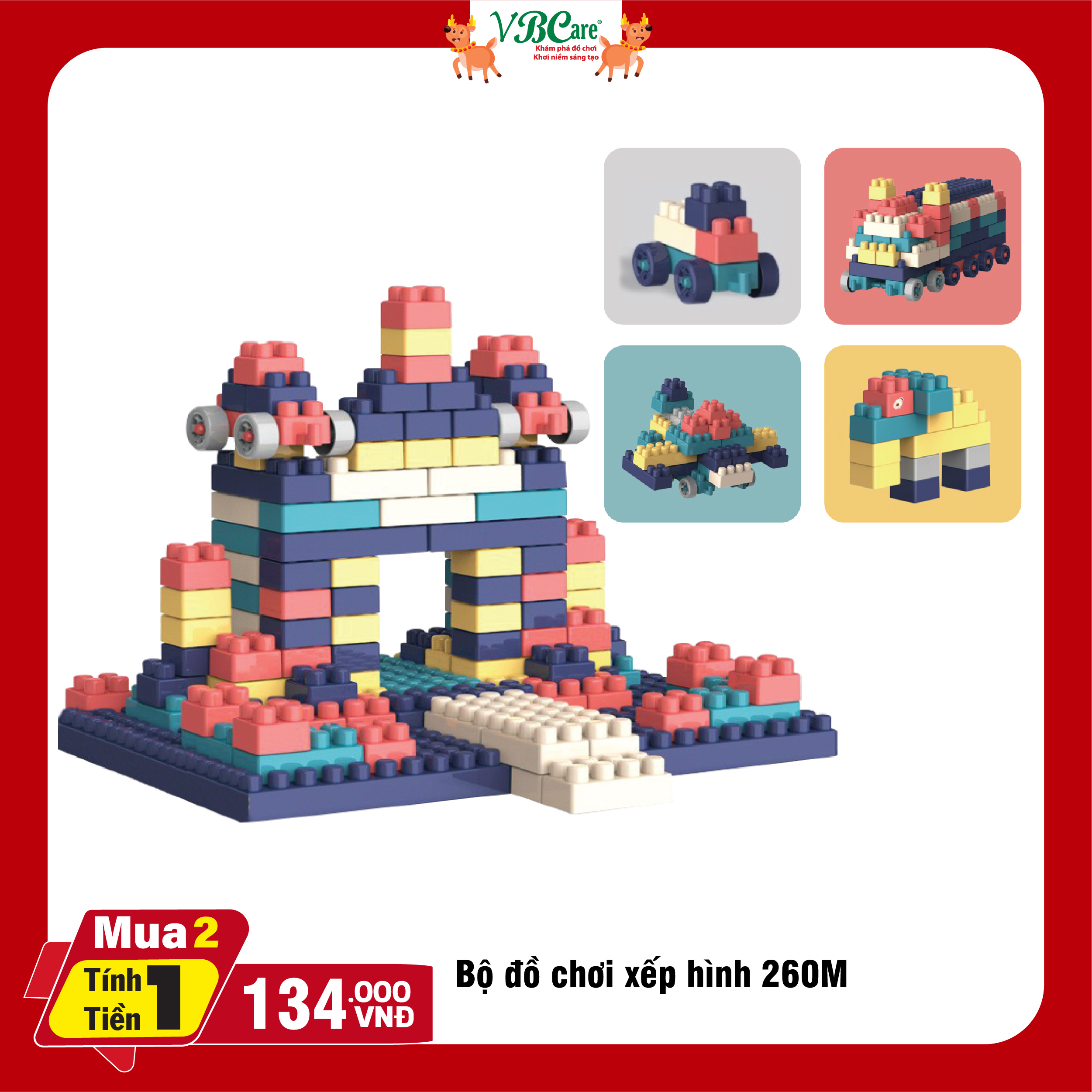 mua 2 tính tiền 1