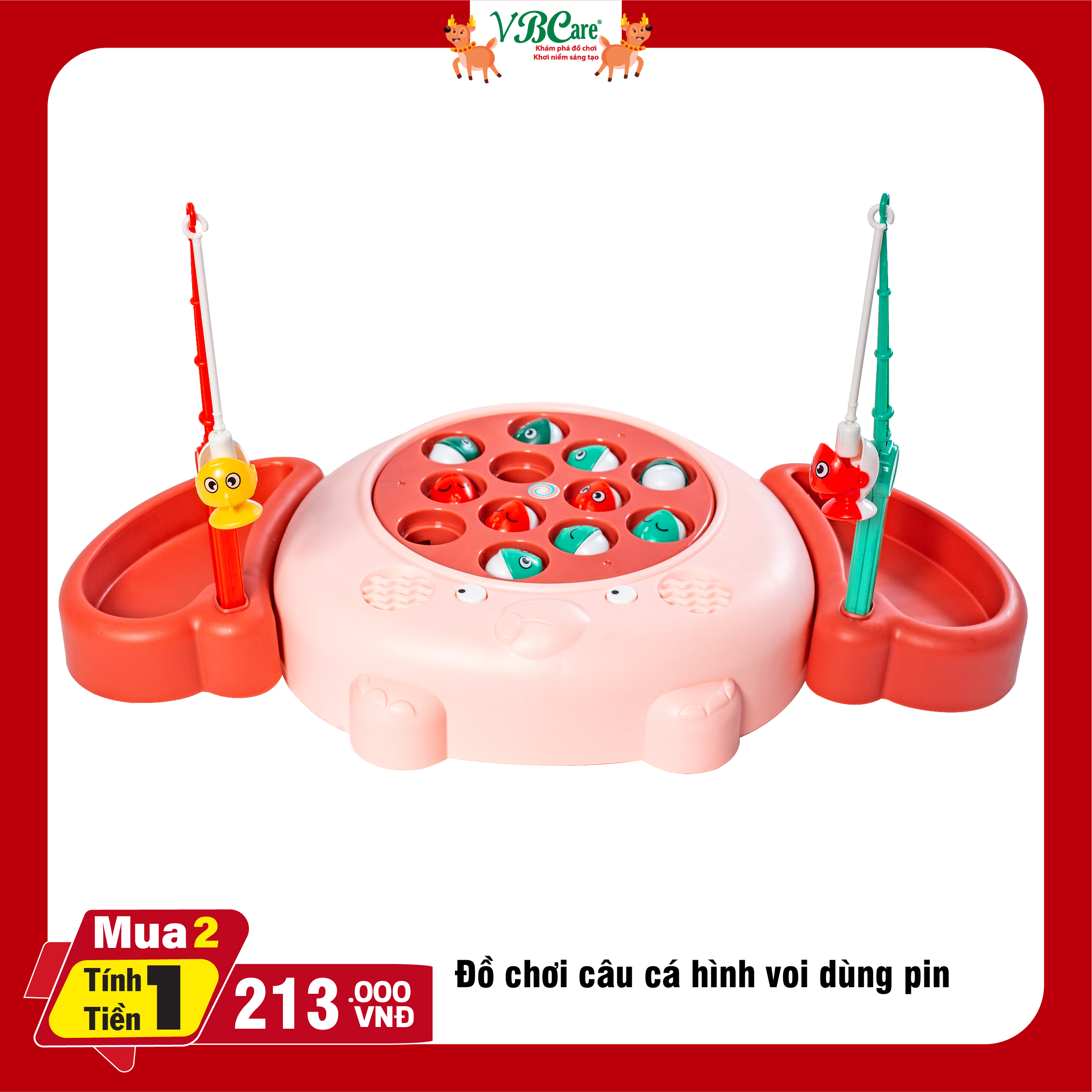mua 2 tính tiền 1