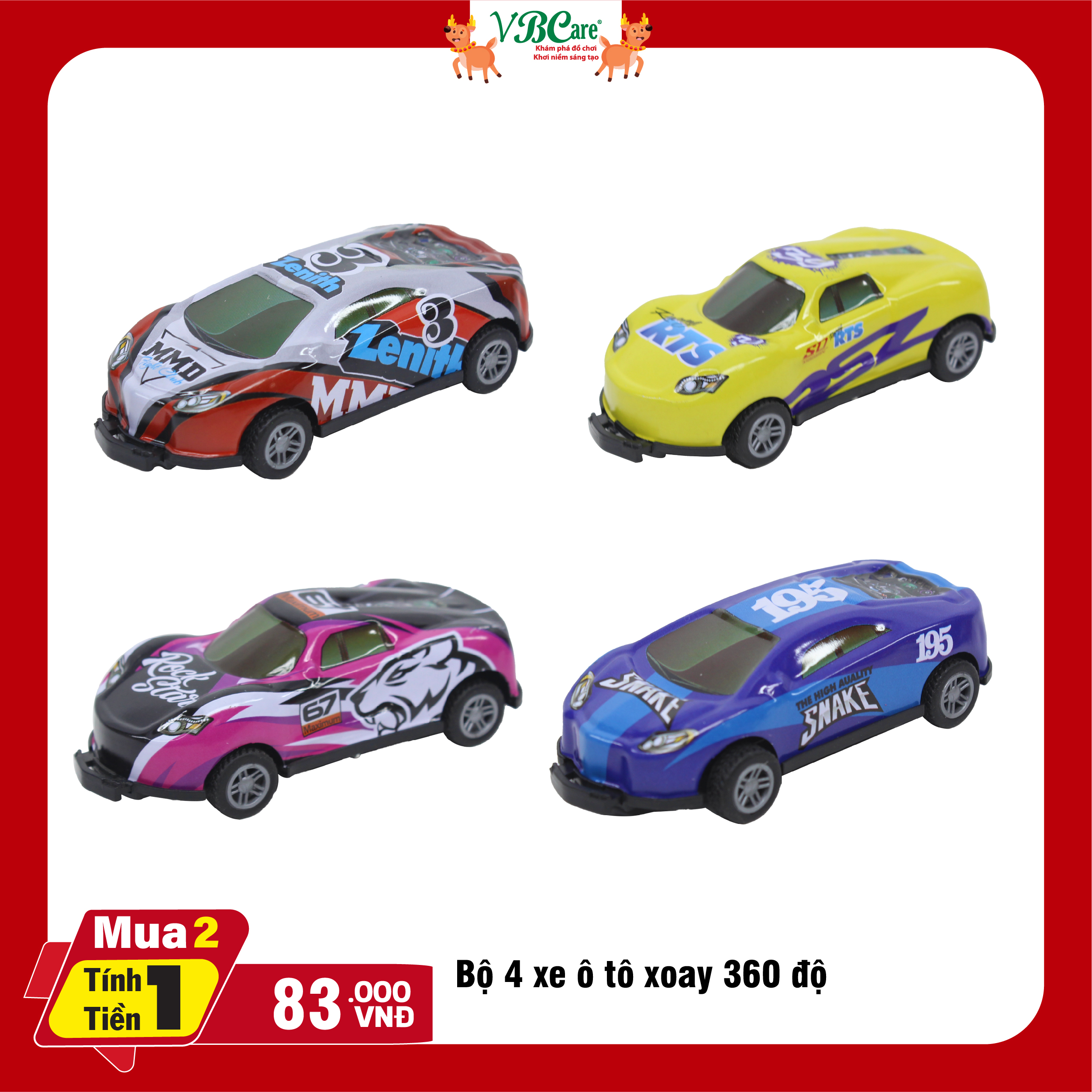 mua 2 tính tiền 1