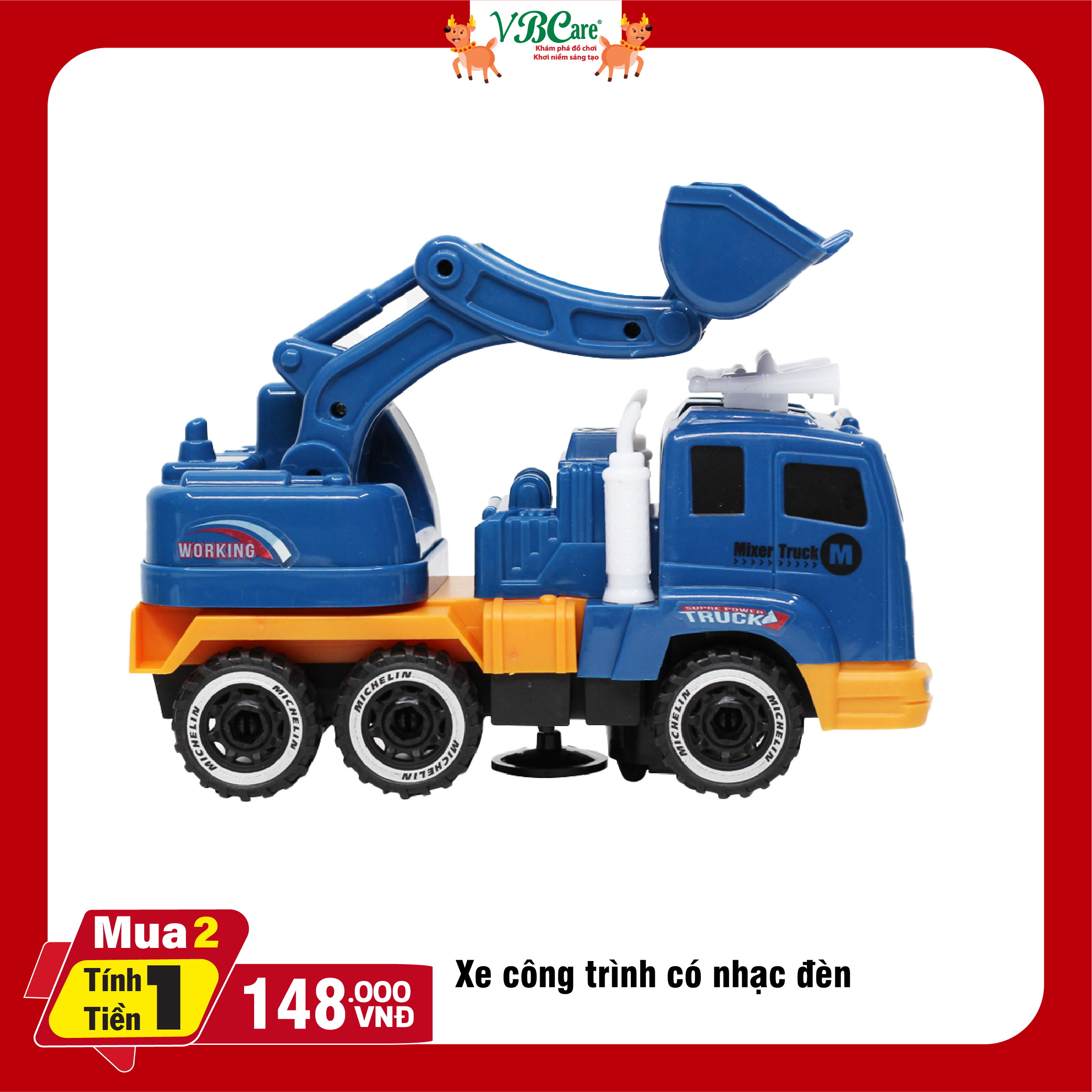 mua 2 tính tiền 1