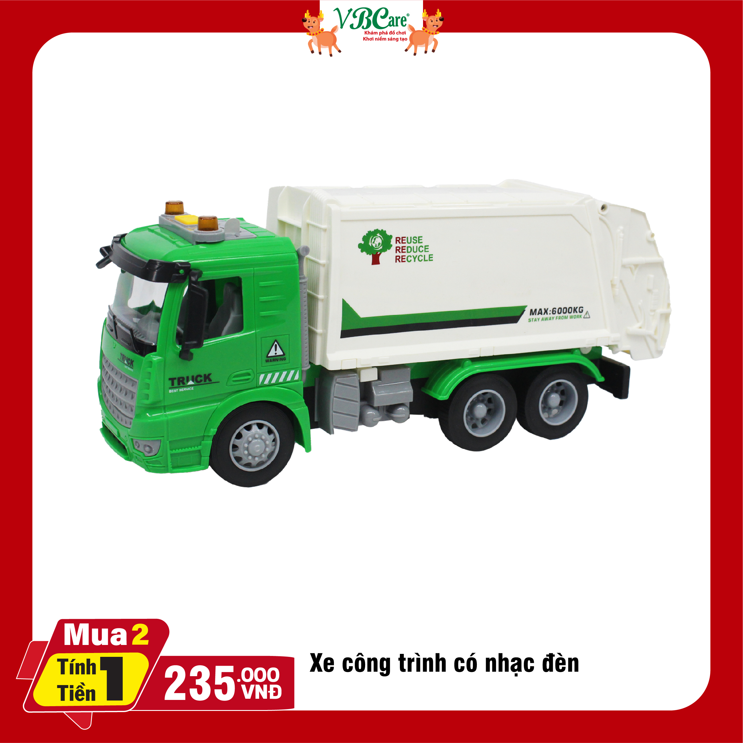 mua 2 tính tiền 1