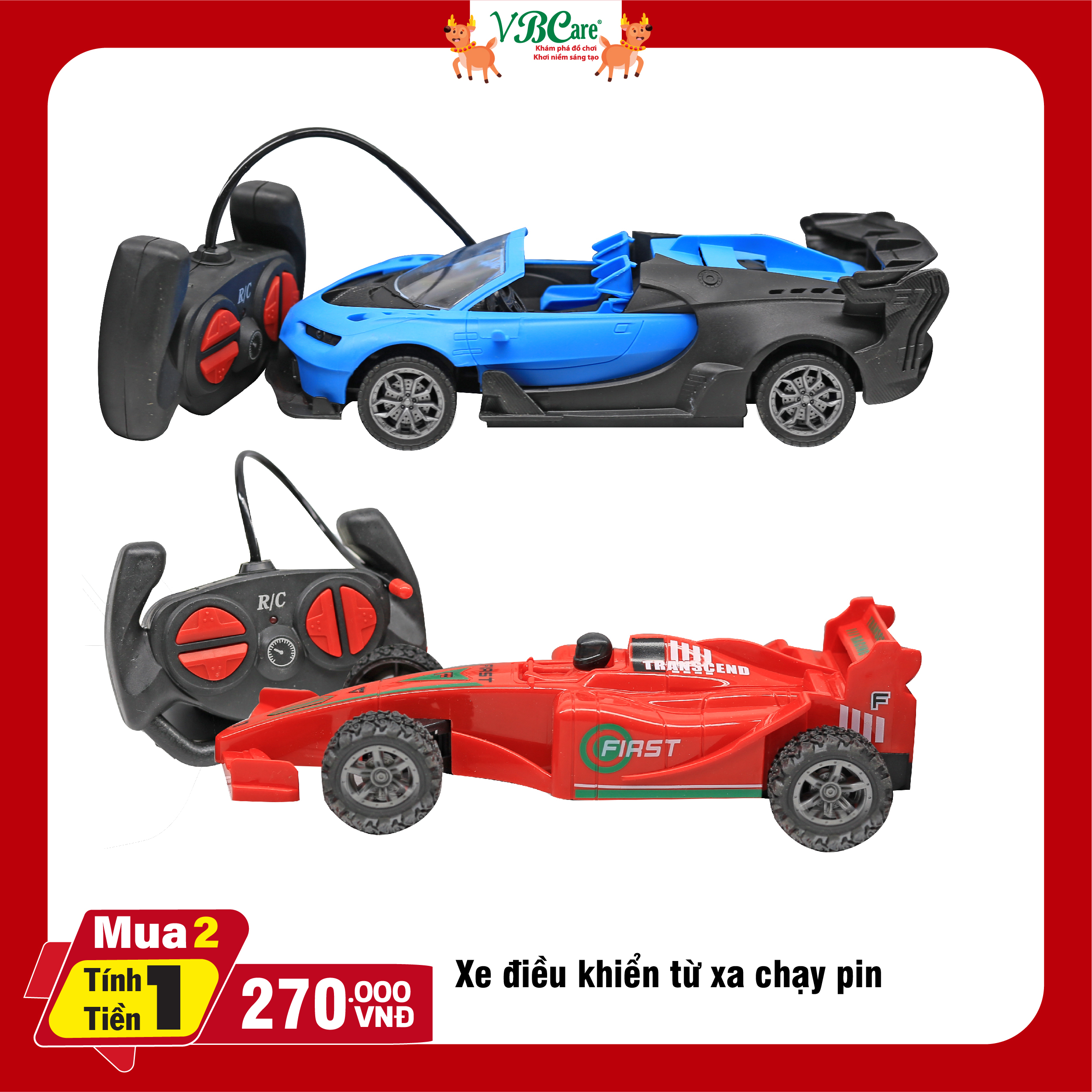 mua 2 tính tiền 1