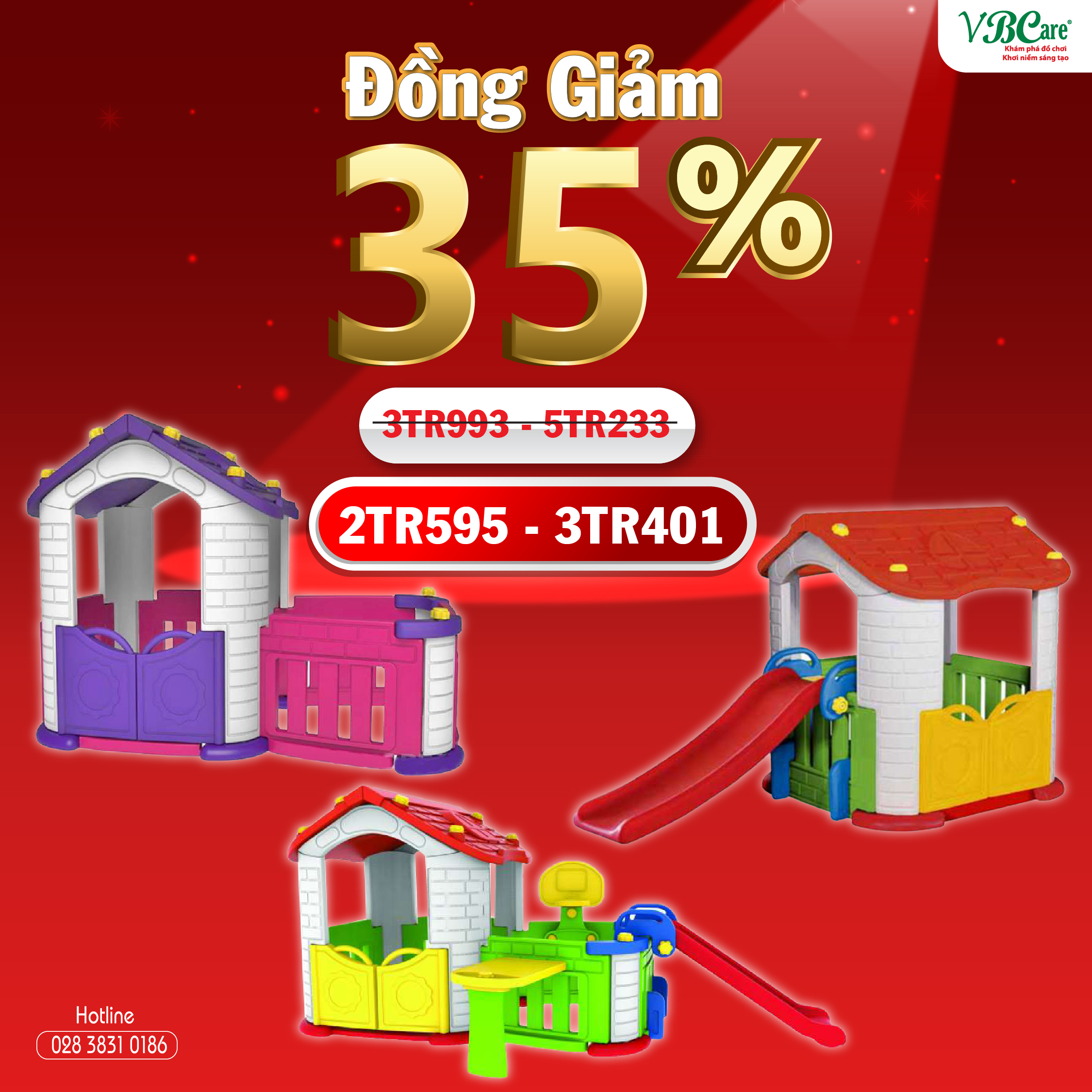 Đồ chơi rào banh, cầu trượt, xe chòi chân, xe điện bình, xe lắc, xe đạp