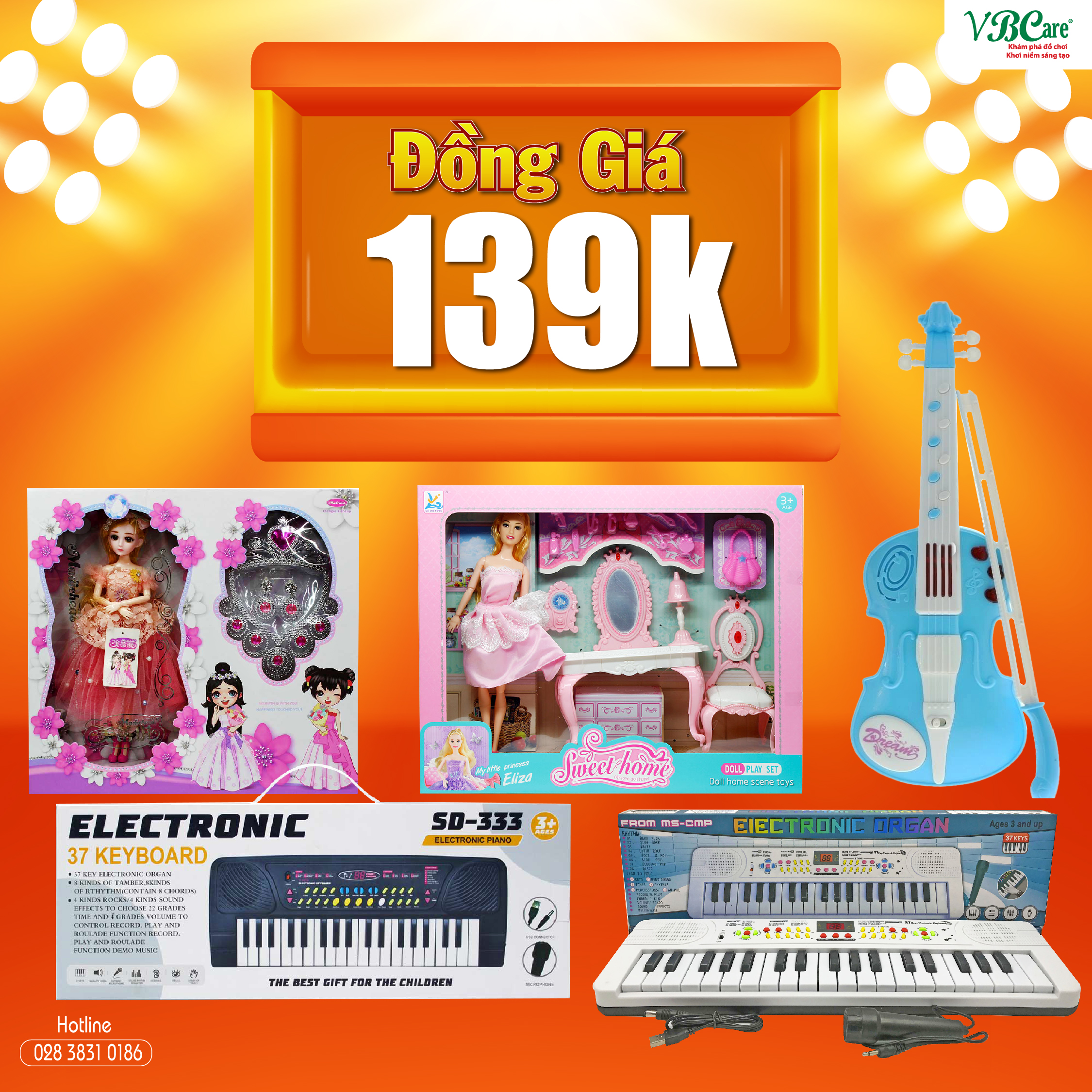 đồ chơi đồng giá x9k