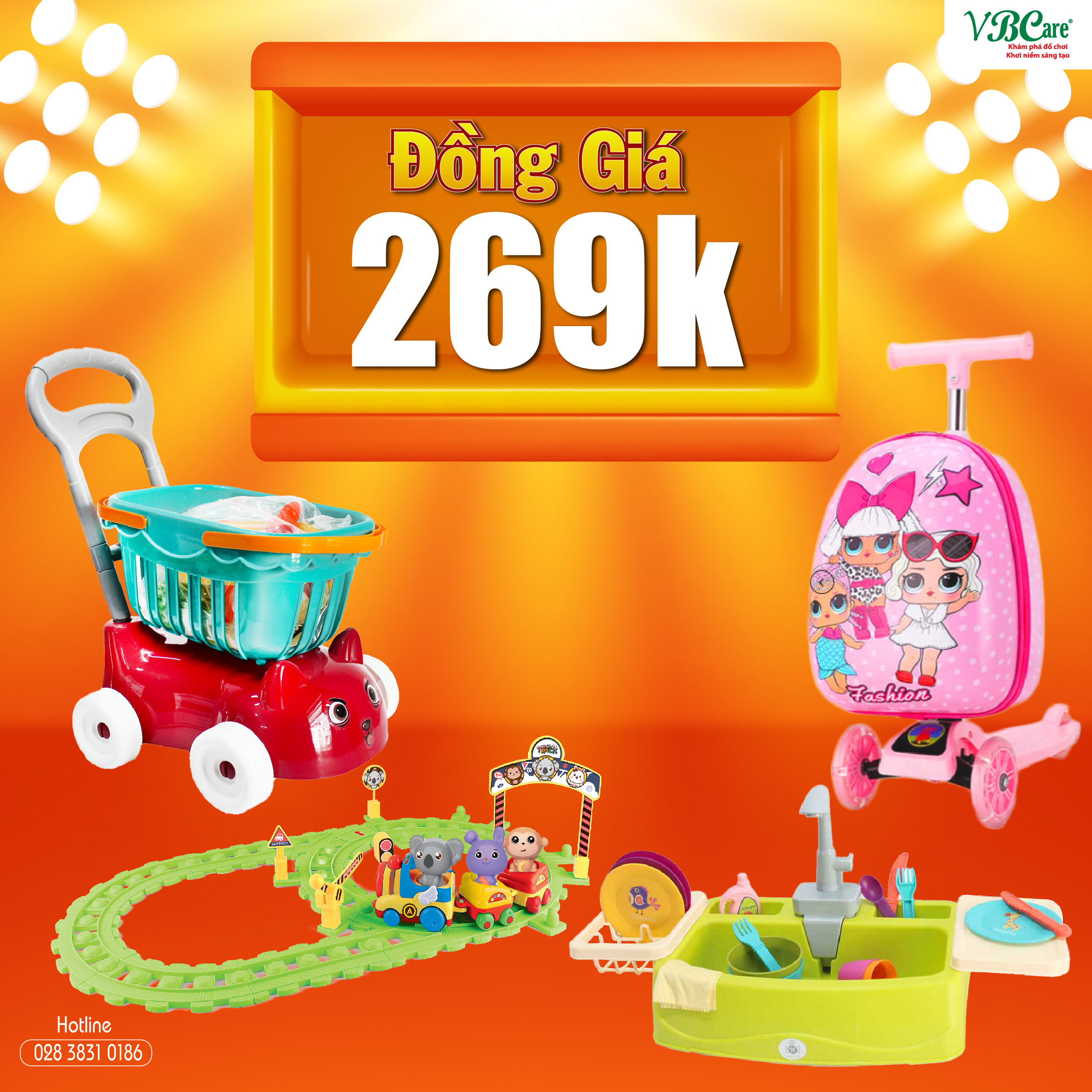 đồ chơi đồng giá x9k