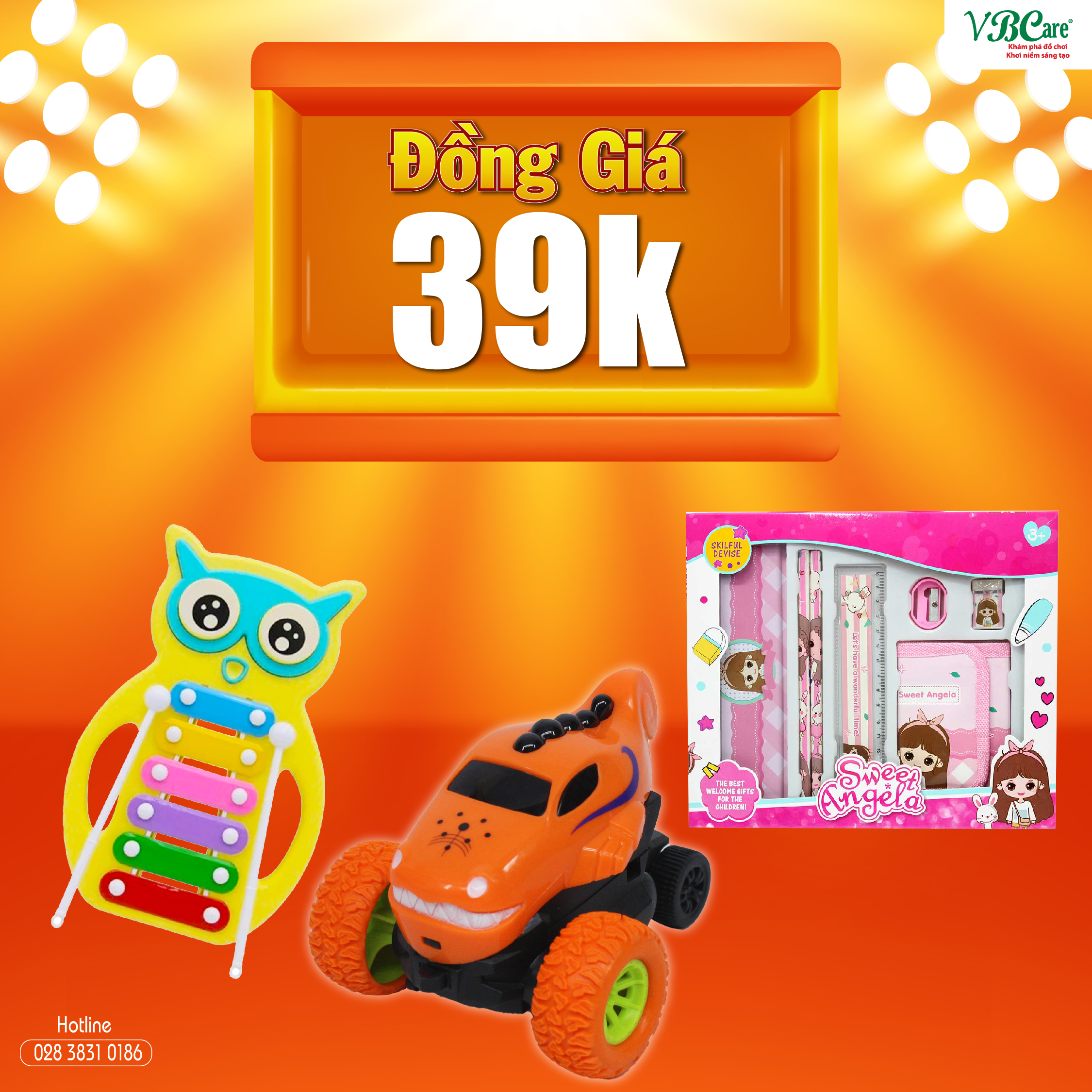 đồ chơi đồng giá x9k