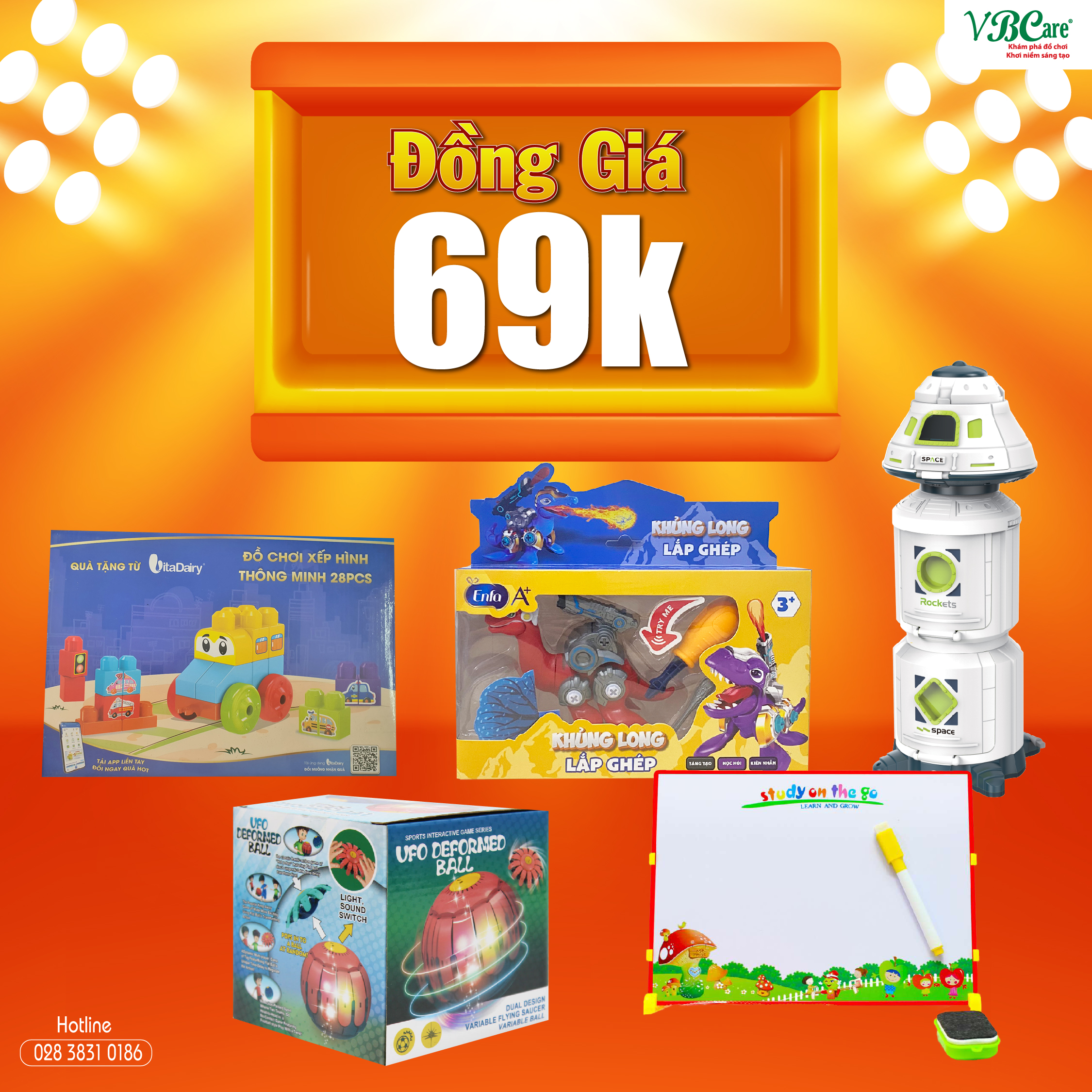 đồ chơi đồng giá x9k