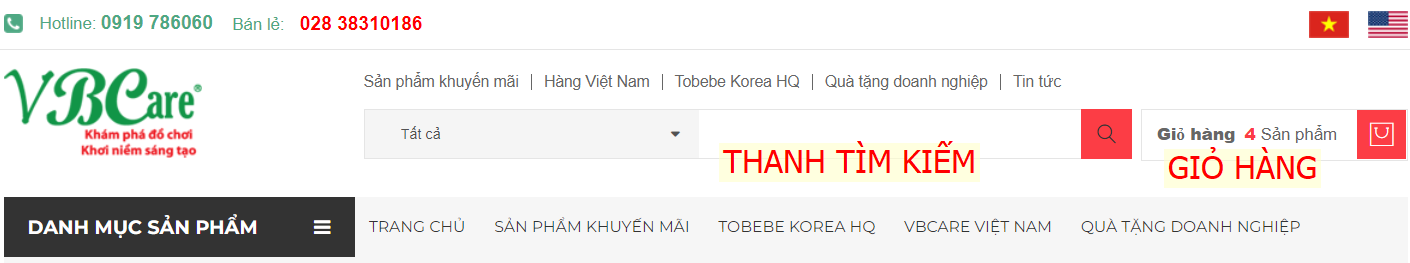 Thanh tìm kiếm