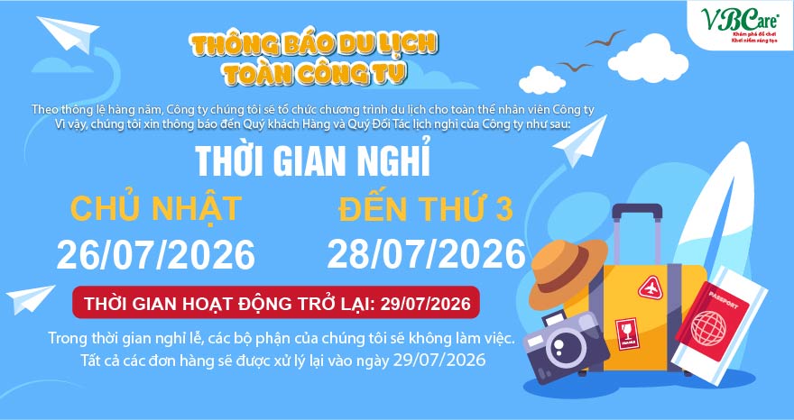 lịch nghỉ du lịch